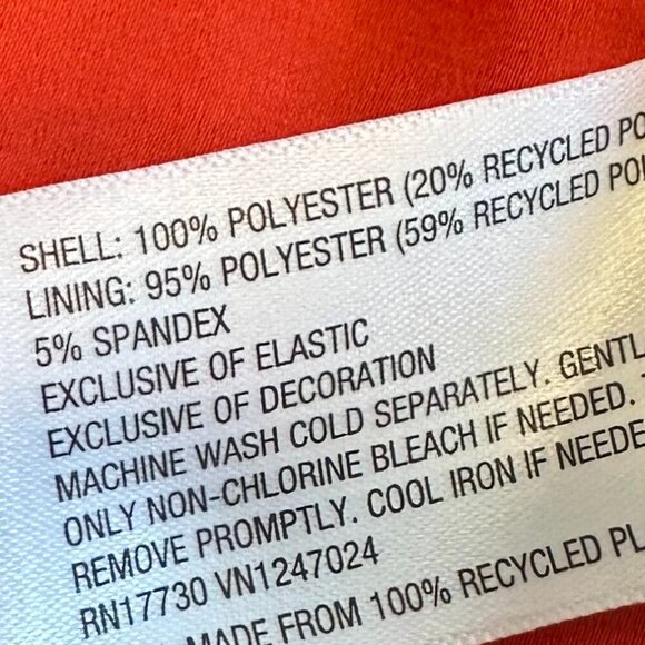 Alexis For Target Flowy Hem Leaf Print Dress Tie Shoulders Smocked Top Small - Picture 12 of 12